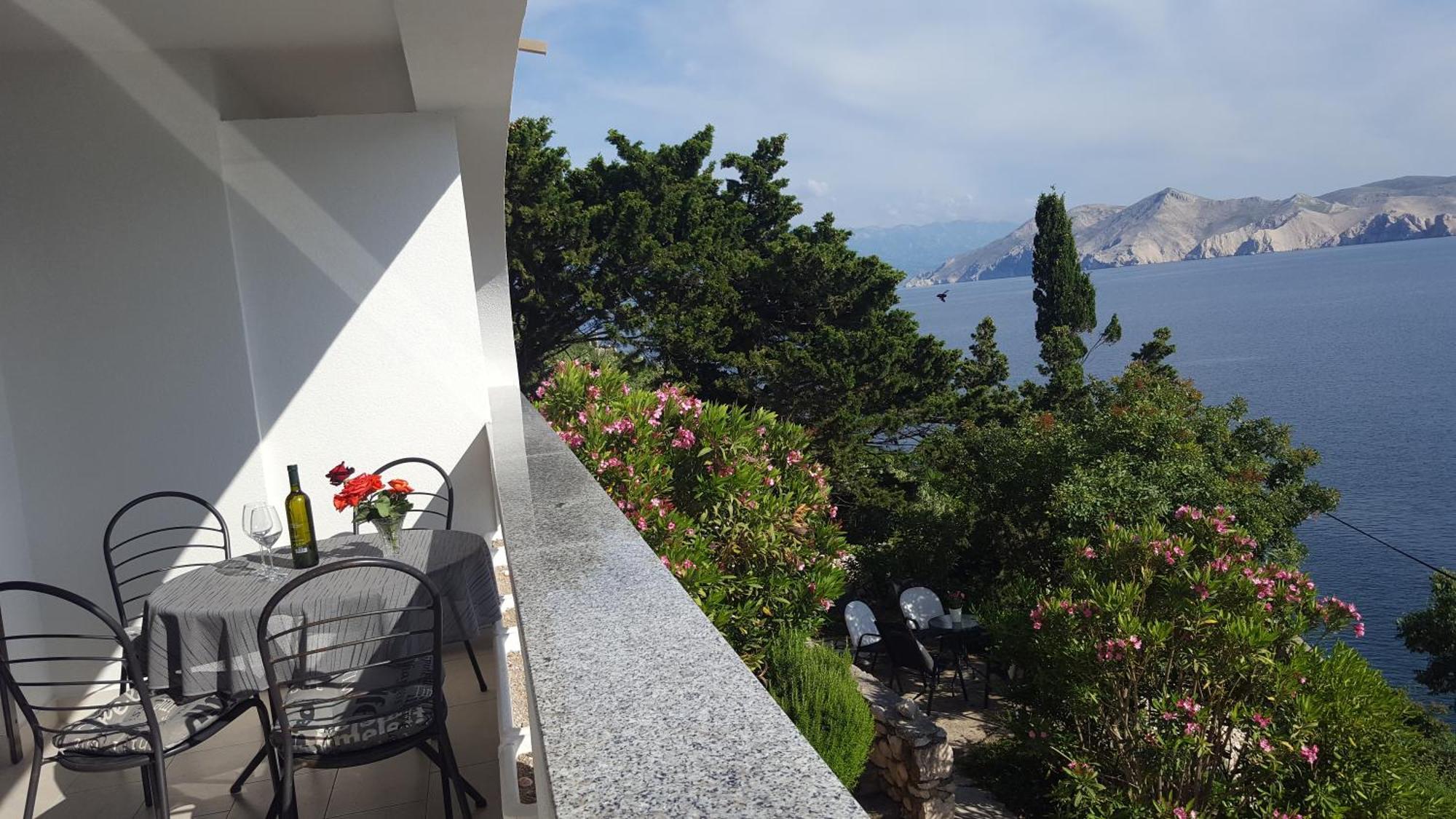 Apartments Kricin 1 Baška Kültér fotó